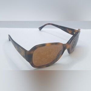 Coach Tortoise Oval Sunglasses Frames Only
